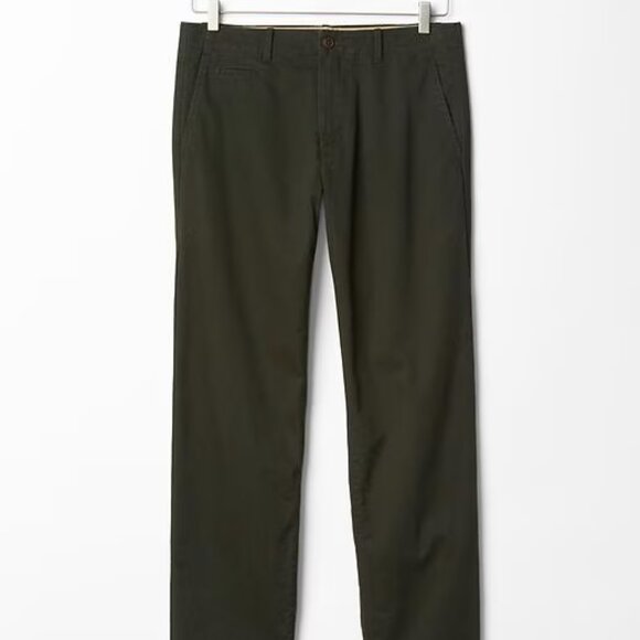 Gap The Lived In Slim Emerald Green Pants Waist 31 Length 28 - Picture 1 of 7